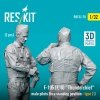 RESKIT RSF32-0069 F-105 (F, G) Thunderchief male pilots (in a standing position - type 1) (2 pcs) (3D Printed) 1/32